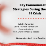 Key Communication Strategies During the COVID-19 Crisis