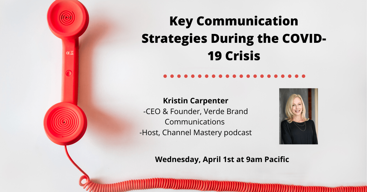 Key Communication Strategies During the COVID-19 Crisis