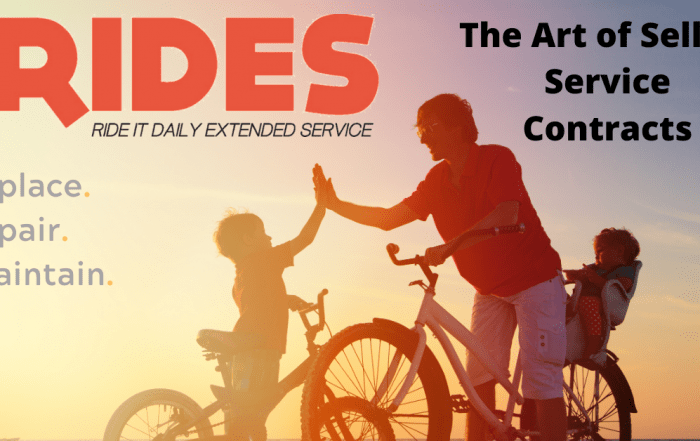RIDES - The Art of Selling Service Contracts