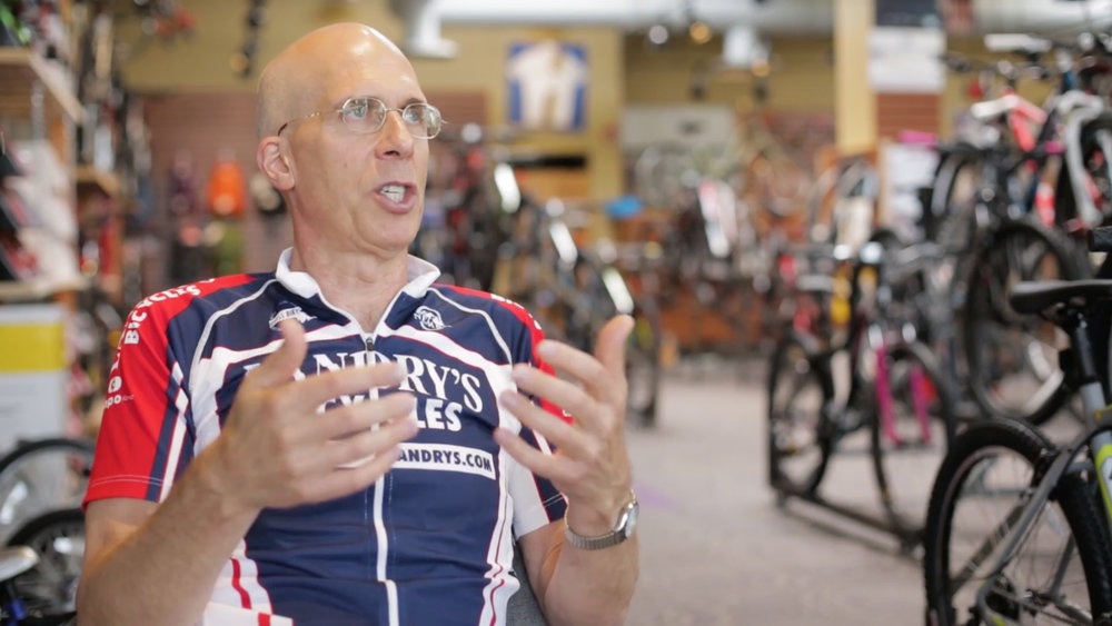 Tom Henry of Landry's Bicycles talks about seasonal employees