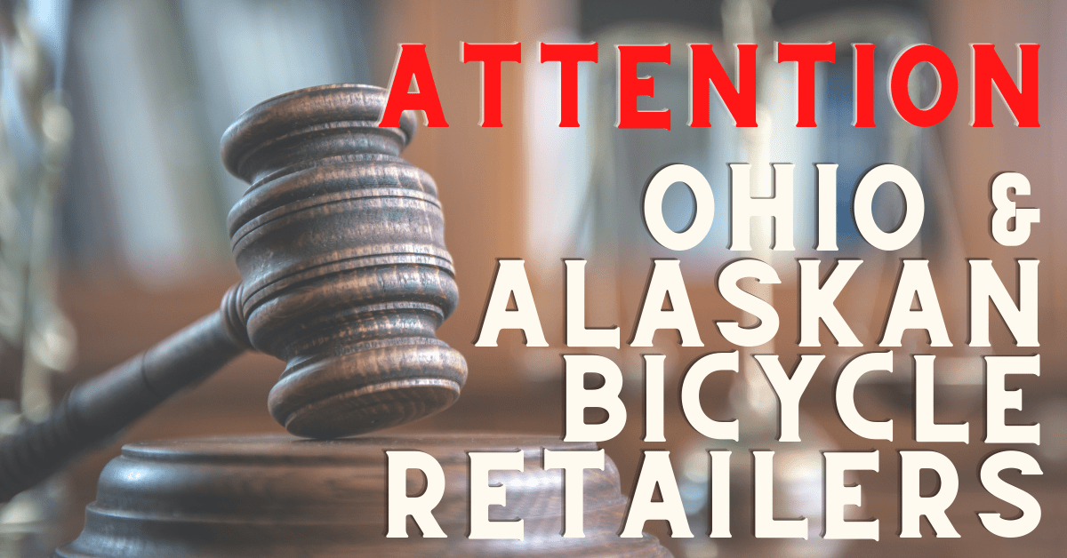 Ohio and alaskan bicycle Retailers