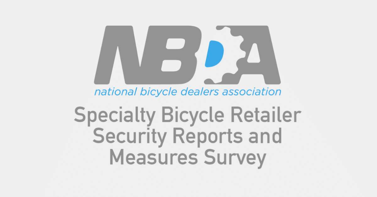 Specialty Bicycle Retailer Security Survey