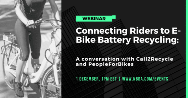 Connecting Riders to E-Bike Battery Recycling A conversation with Call2Recycle and PeopleForBikes
